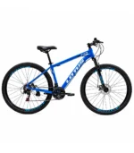 Bicicleta Aro 29 MTB Lotus Alumínio 21 Marchas Azul/Branco Quadro 17,5 – Cairu