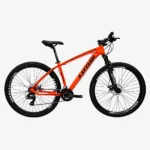 Bicicleta Aro 29 Nitro Alumínio 21 Marchas Freio Mecânico Laranja/Preto Quadro 17,5 – Cairu