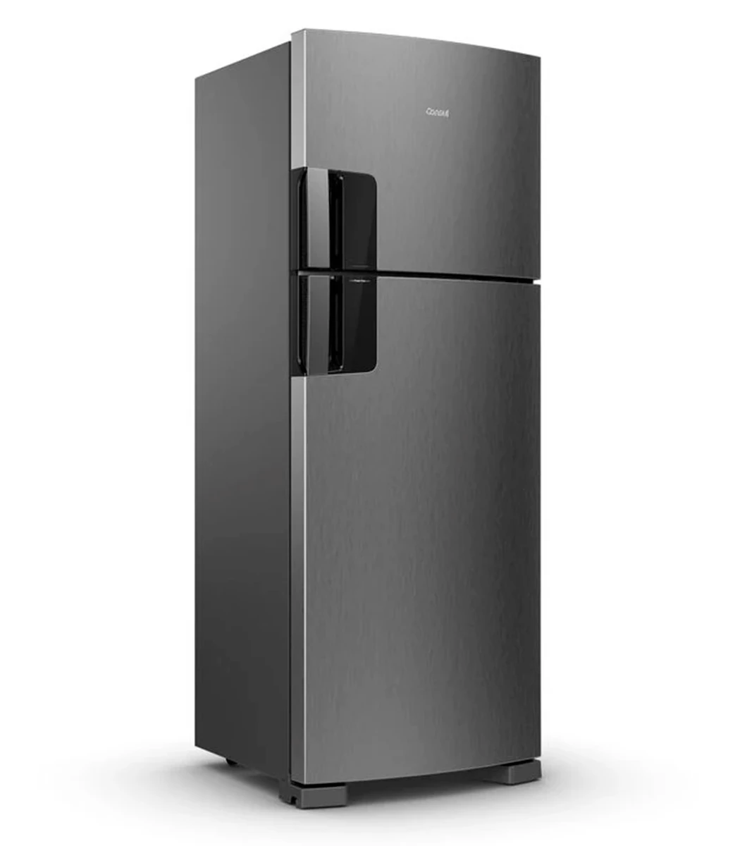 1 Geladeira Consul 451L Portas Inox CRM53FKANA Geladeira Consul 451L Frost Free Duplex 2 Portas Inox CRM53FKANA - Imagem 1