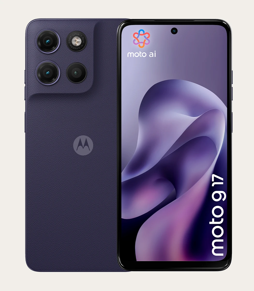1 Motorola Moto G17 256GB, 12GB RAM Boost, Tela 6,7” FHD+, Roxo Motorola Moto G17 256GB 12GB RAM Boost, Tela 6,7” FHD+, Roxo Smartphone - Imagem 1