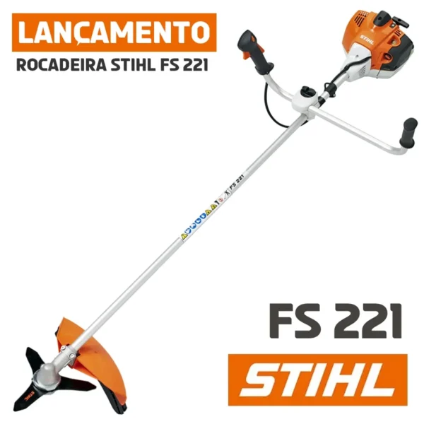 Roçadeira STIHL FS 221 L – Lâmina 2 facas especial