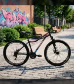Bicicleta Aro 29 Cairu Bella Feminina MTB 21 Marchas, Quadro de Aço e Freio a Disco – Preta - Imagem 2