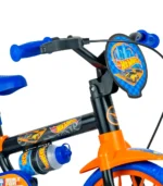 Bicicleta Infantil Aro 12 Hot Wheels – Azul e Laranja – Cairu - Imagem 3