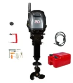 Motor de Popa Hidea 20 HP 2 Tempos – Modelo 20FHS - Imagem 3