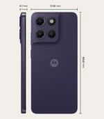 Motorola Moto G17 256GB 12GB RAM Boost, Tela 6,7” FHD+, Roxo Smartphone - Imagem 3