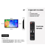 Smart TV 43" Samsung QLED Q5F Full HD Tizen Wi-Fi Bluetooth – QN43Q5F - Imagem 4