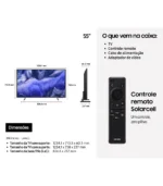 Smart TV 55" Samsung Vision AI QLED 4K QEF1 QN55QEF1 - Imagem 5