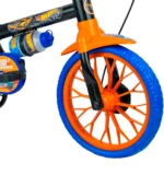 Bicicleta Infantil Aro 12 Hot Wheels – Azul e Laranja – Cairu - Imagem 6