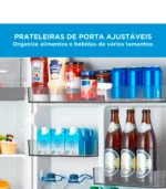 Geladeira Midea Frost 473L Free Duplex Inverter Bivolt 2 Portas Inox MD-RT611EVK463 - Imagem 6
