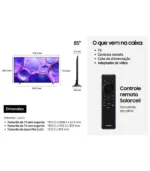 Smart TV Samsung 85” Crystal UHD 4K U8600F – Tizen, Wi-Fi e Bluetooth - Imagem 6