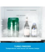 Geladeira Midea Frost 473L Free Duplex Inverter Bivolt 2 Portas Inox MD-RT611EVK463 - Imagem 8