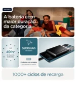 Motorola Moto G06 128GB 4GB RAM 4G – Azul-Marinho Smartphone - Imagem 8