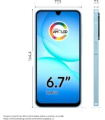 Samsung Galaxy A17 256GB 8GB RAM Azul Smartphone - Imagem 3